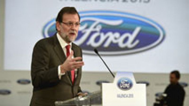 Rajoy agradece la apuesta de Ford por España y la contribución del sector del automóvil en la recuperación
