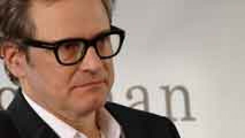Colin Firth  presenta en Madrid "Kingsman: Servicio secreto"