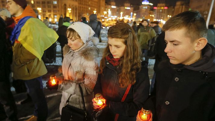 Telediario 1 - Los ucranianos del este no ven una solución al conflicto