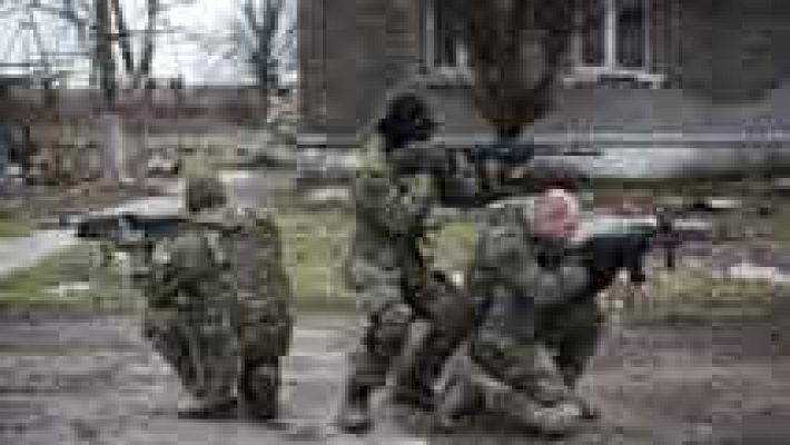 Telediario 1 - Temor a que Ucrania se precipite en una guerra civil