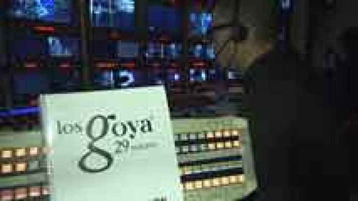 Telediario 1 - Gran despliegue de RTVE para la gala de los premios Goya