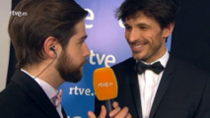 Goyas Golfos - Andrés Velencoso: "Se me han puesto los pelos de punta"