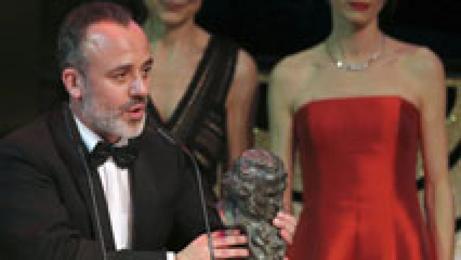 Vídeo: Javier Gutiérrez recibe el Goya 2015 a mejor actor protagonista por 'La isla mínima'