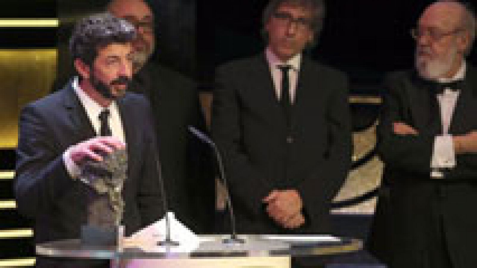 Vídeo: Alberto Rodríguez recibe el Goya 2015 a mejor dirección por 'La isla mínima'