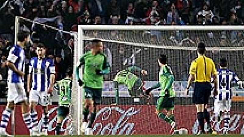 Gracias a un gol de Nolito el Celta de Vigo ha logrado empatar en San Sebastián. El equipo local se había adelantado en la primera mitad por medio de Agirretxe.