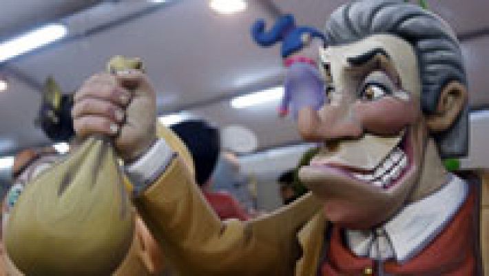 Telediario 1 - Valencia calienta motores para las Fallas de marzo