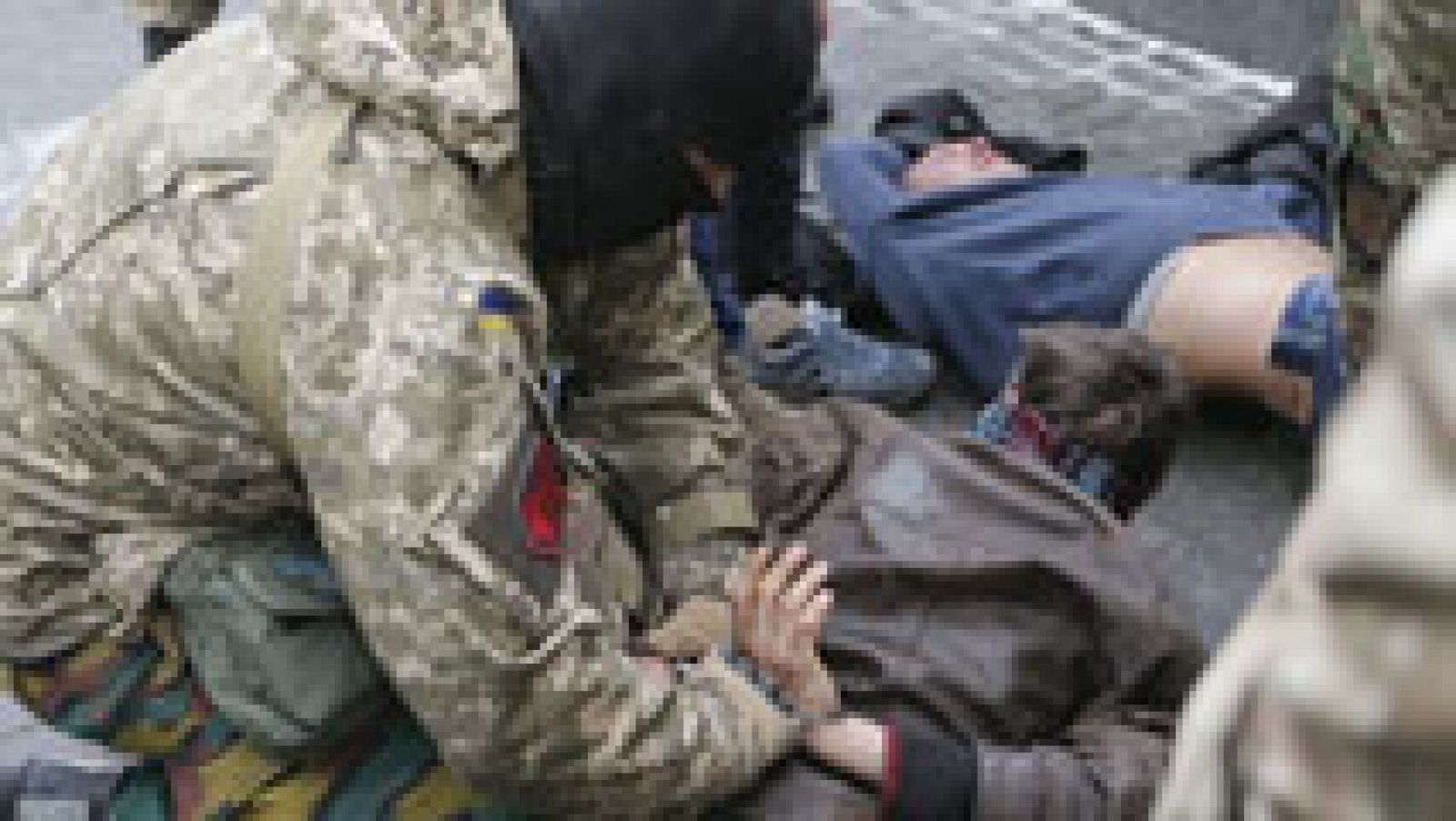 Telediario 1: La guerra provoca una crisis sanitaria en el este de Ucrania | RTVE Play