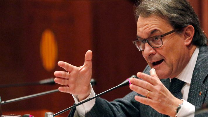 Telediario 1 - Artur Mas: "La confesión de Pujol es personal, no tiene nada que ver conmigo"