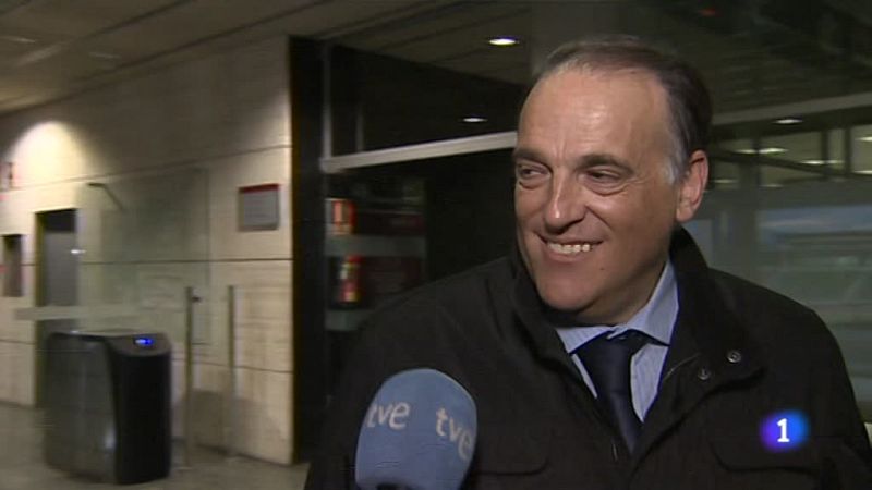 El presidente de la LFP se ha reunido con el presidente de la RFEF en la Ciudad del Fútbol de Las Rozas para dialogar sobre la violencia en el fútbol.