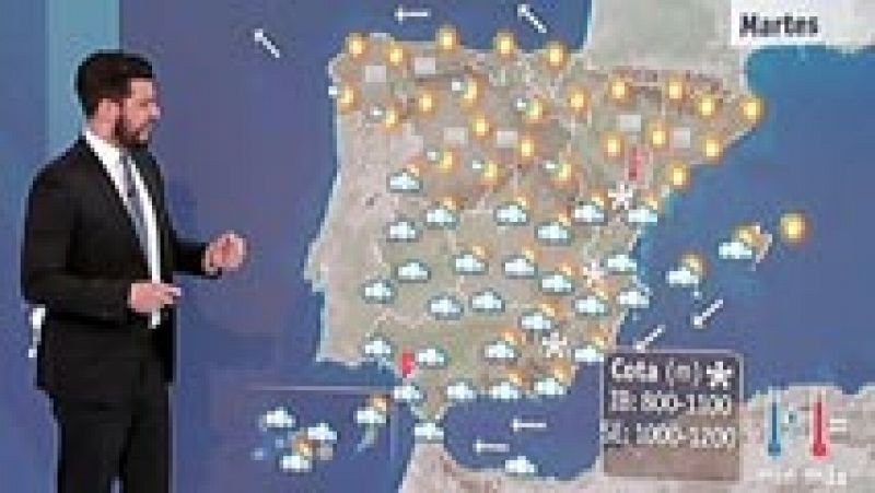 Frío en el tercio norte y lluvias en el sureste