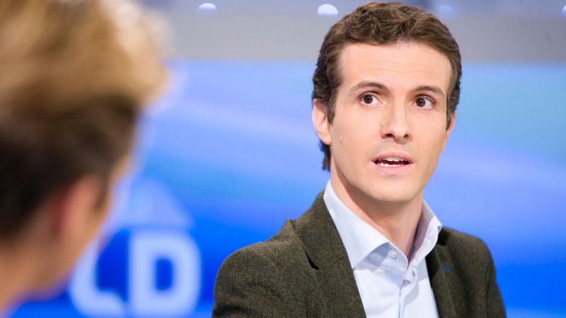 Pablo Casado, portavoz del Comité de Campaña del PP:"En Cataluña no hay proyecto ni gestión"