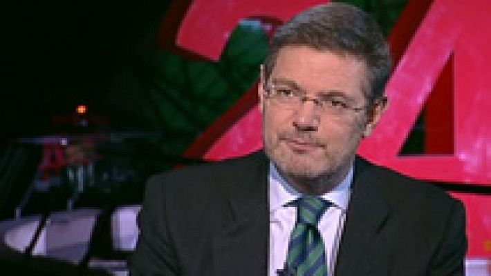 Rafael Catalá :"Atribuirle al pacto antiyihadista un carácter electoralista me parece un poquito miserable"