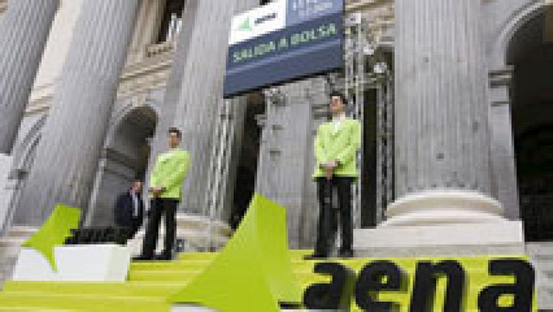 Aena se estrena con una subida del 12% y ocupa el puesto 21 por capitalización bursátil