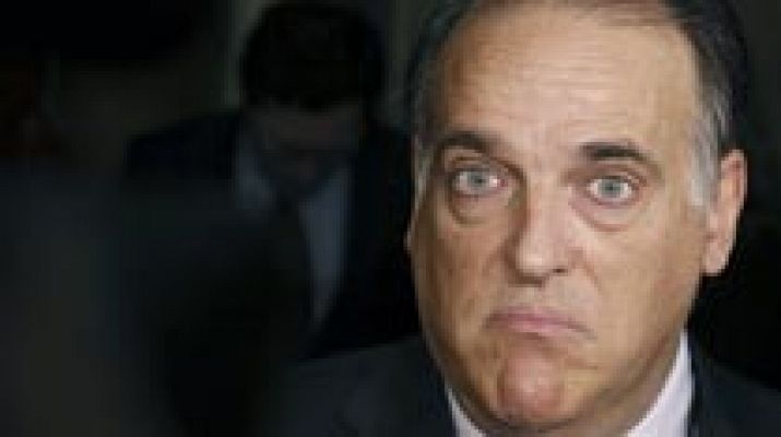 Tebas: "El fútbol español puede perder valor a corto plazo"