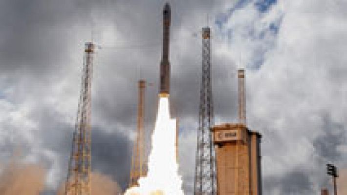 Telediario 1 - Éxito en la primera prueba del avión aeroespacial de la ESA