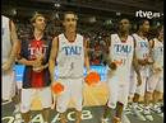 Baloncesto en RTVE - Tau Vitoria, "Supercampeón"