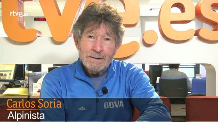 Aquí la Tierra - El alpinista Carlos Soria manda un emotivo mensaje