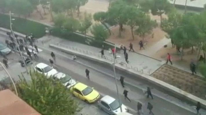 Telediario 1 - 60.001 euros de multa a los 56 implicados en la reyerta