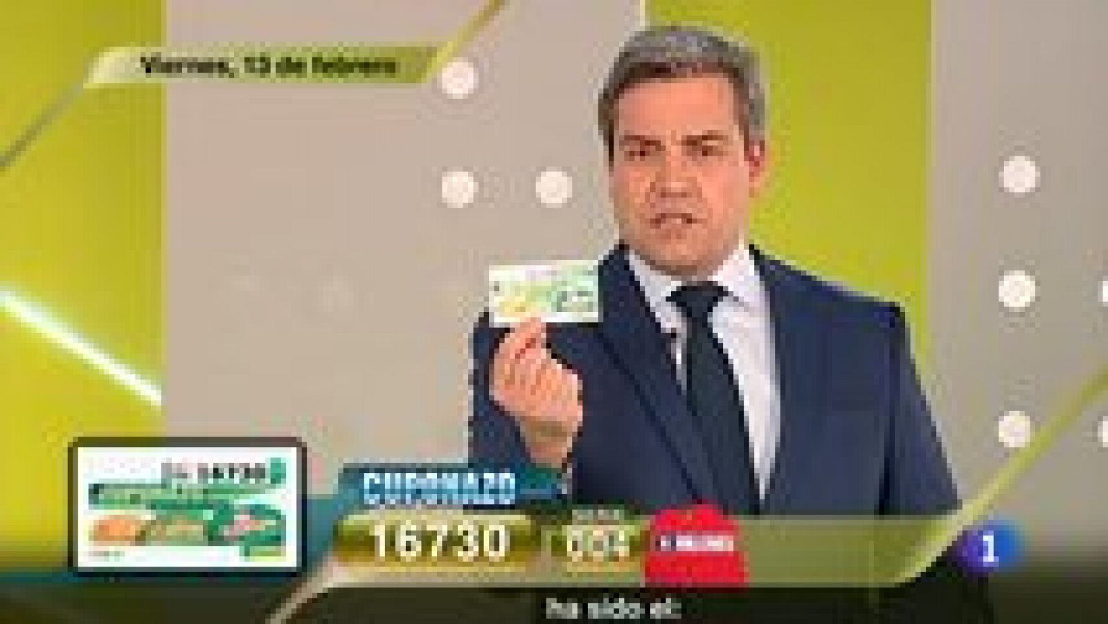 Sorteo ONCE - 13/02/15 - Ver ahora