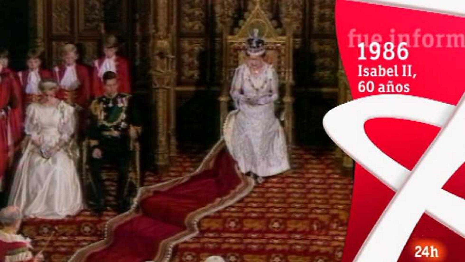 Fue informe - Isabel II, 60 años (1986) - ver ahora