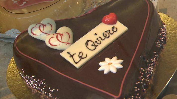 Telediario 1 - San Valentín, algo más que bombones y flores