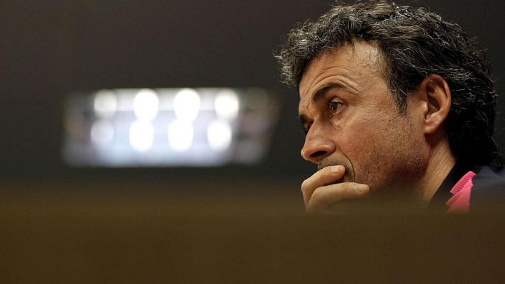 Telediario 1 - Luis Enrique: "El del Levante es un partido trampa"