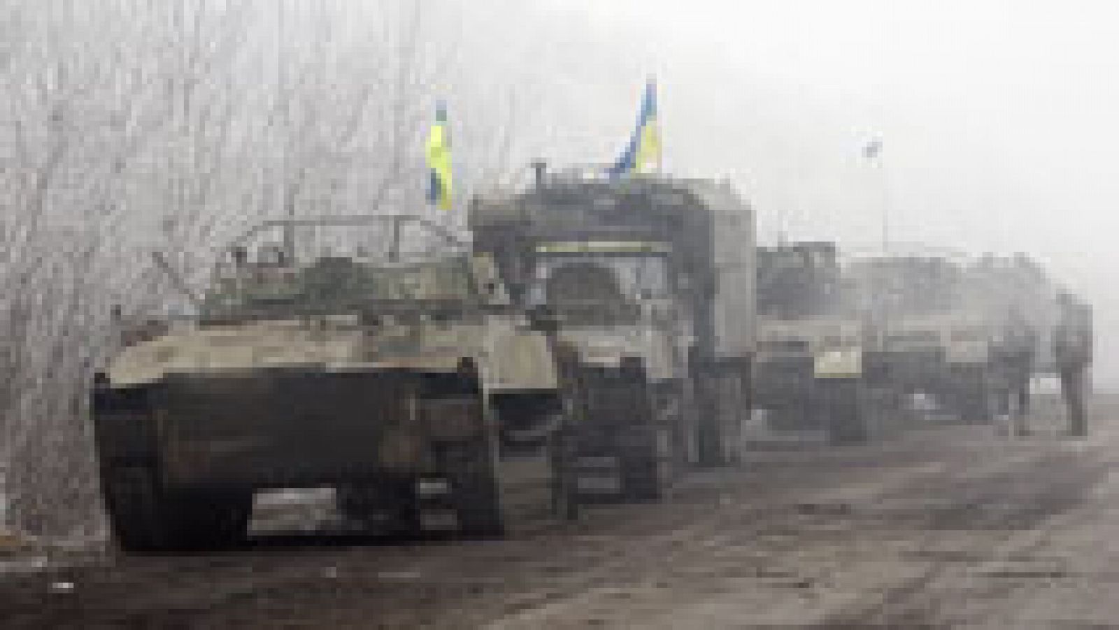 Telediario 1: Desconfianza en Ucrania tras la entrada del alto el fuego | RTVE Play