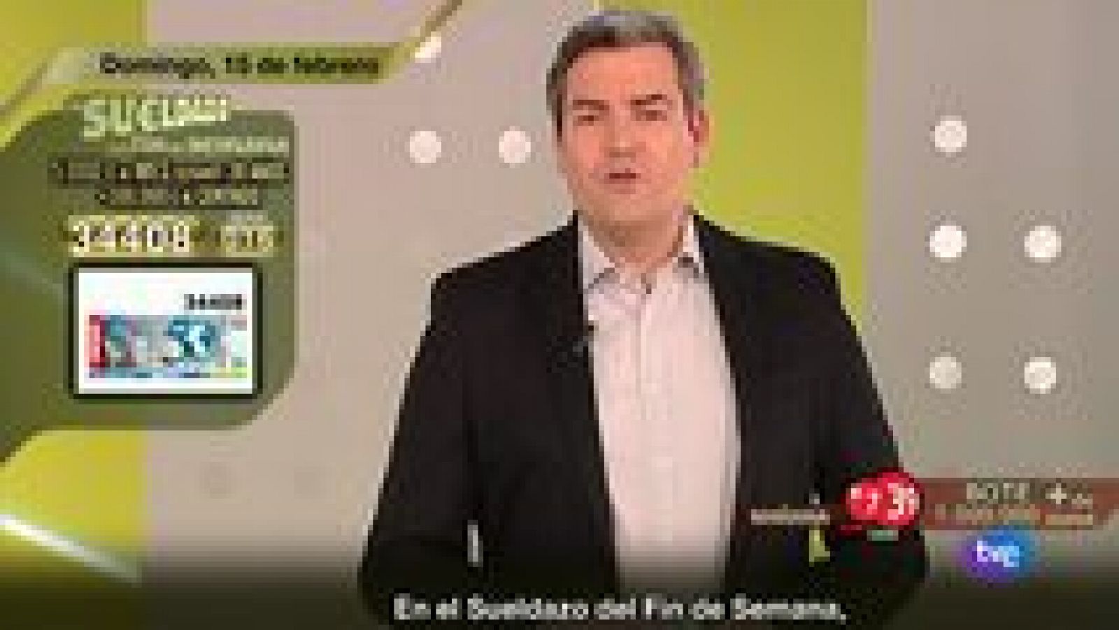 Sorteos ONCE: Sorteo ONCE - 15/02/15 | RTVE Play