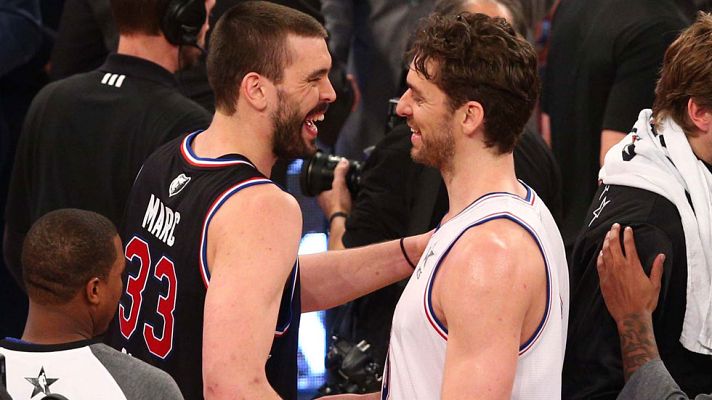 Los Gasol, emocionados con su All Star