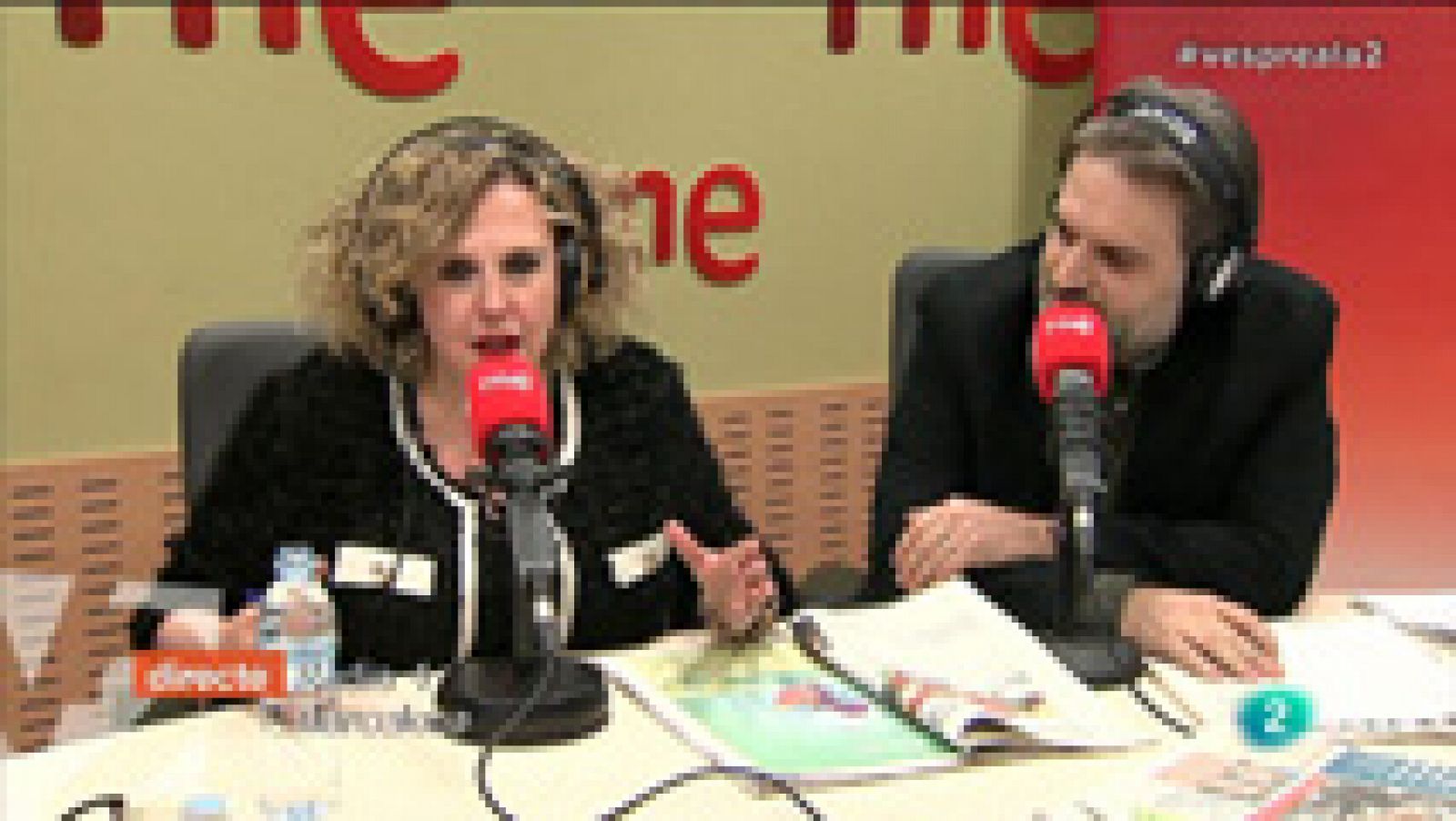 Vespre a La 2 - Ràdio 4, entrevista a Sílvia Tarragona i a Ramon Castelló