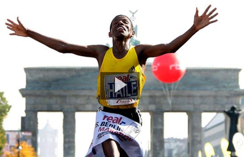 Gebreselassie bate su propio récord
