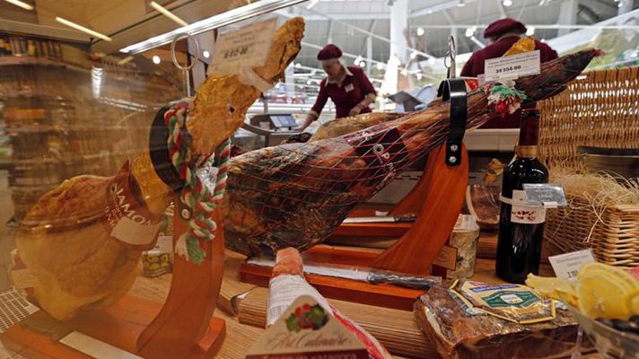 Telediario 1 - El sector alimentario logra impulsar las ventas