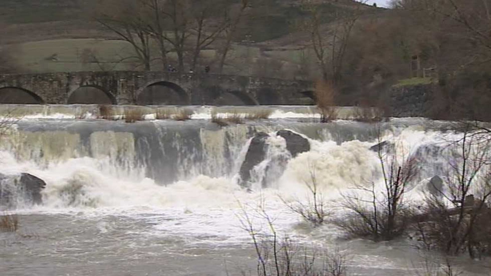 Navarra, la Rioja y Burgos en alerta por el deshielo y las lluvias previstas
