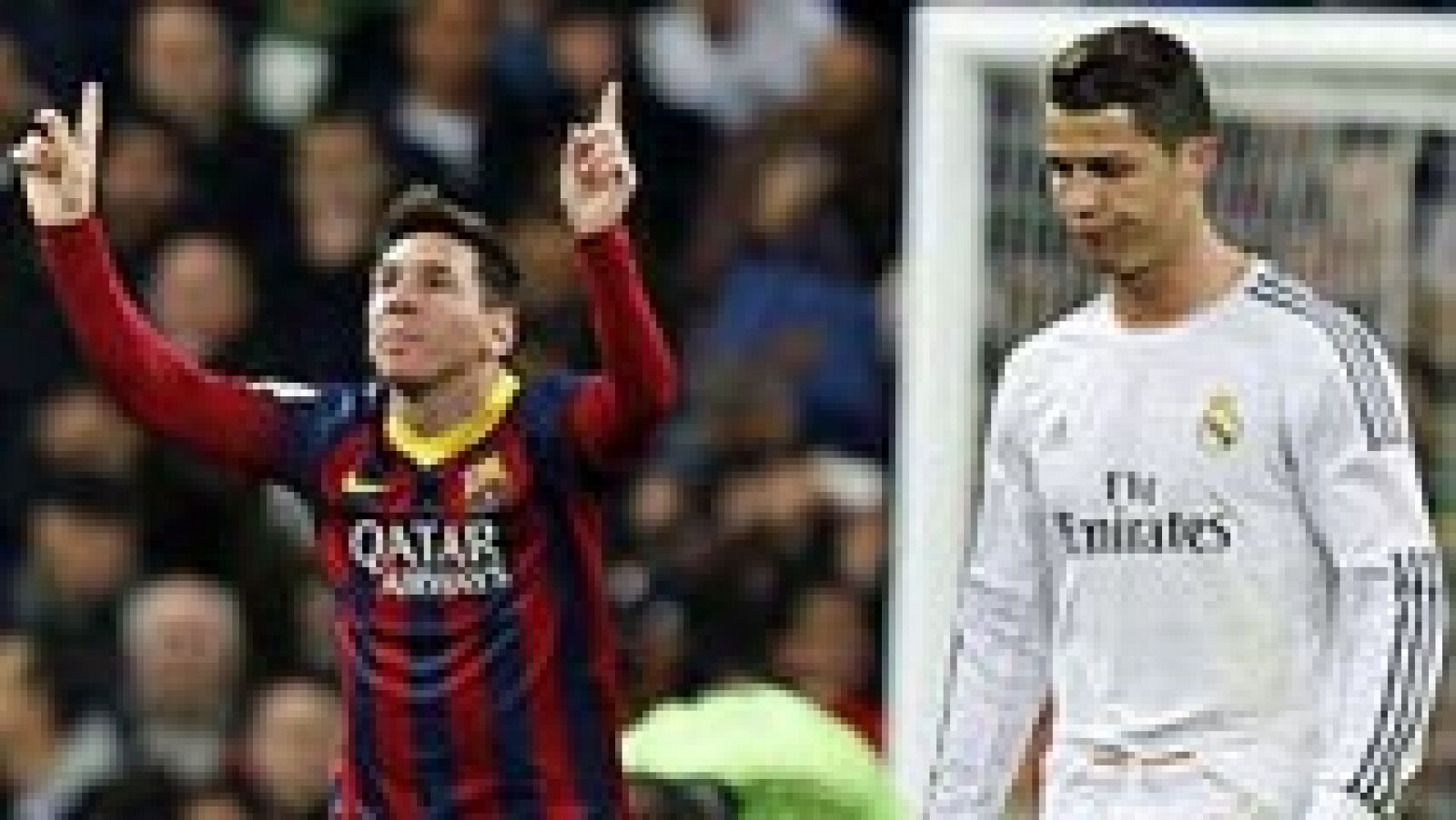El bajón de Cristiano Ronaldo, frente al subidón de Messi