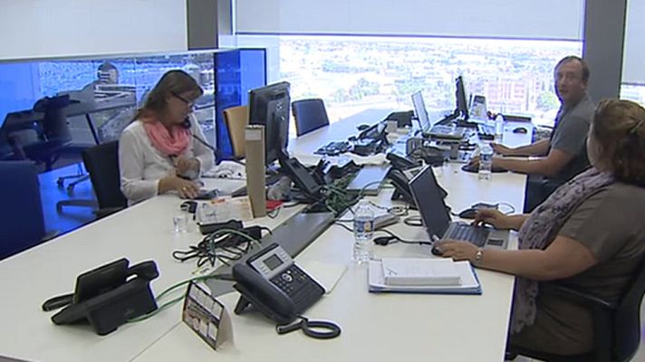 Telediario 1 - La diferencia salarial entre hombres y mujeres en España continúa en aumento