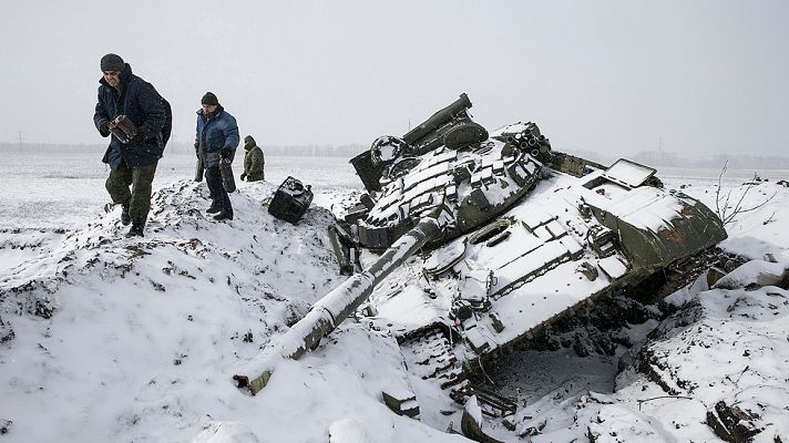 Telediario 1 - Alto el fuego en Ucrania