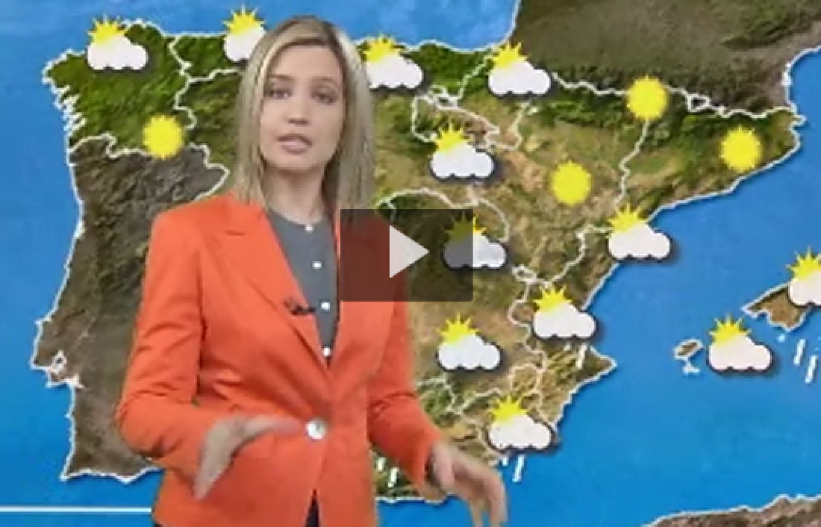 Más lluvias en el sur y temperaturas sin cambios