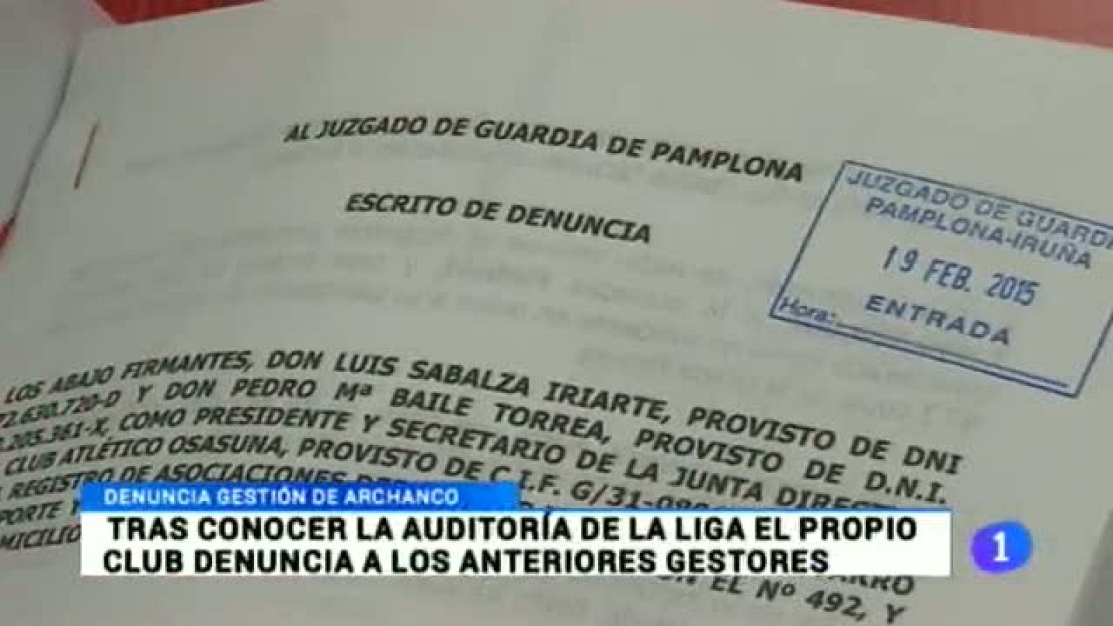 Telenavarra en 2' - 19/02/2015 | Ver