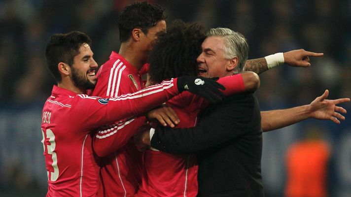 Telediario 1 - El Madrid hace piña tras su victoria ante el Schalke