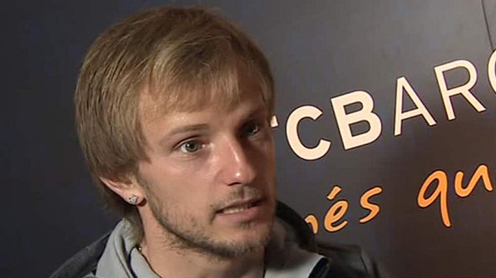 Telediario 1 - Rakitic, cada vez más integrado en el Barça