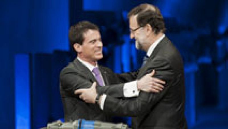 Rajoy y Valls inauguran la línea soterrada más larga del mundo que une Figueras y Perpiñán
