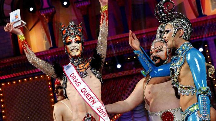 Telediario 1 - Drag Valkiria ganador de la Gala Drag Queen de Las Palmas