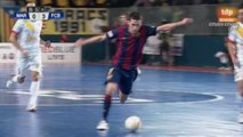  Fútbol sala - Liga nacional. 23ª jornada: Marfil Santa Coloma - FC Barcelona - ver ahora