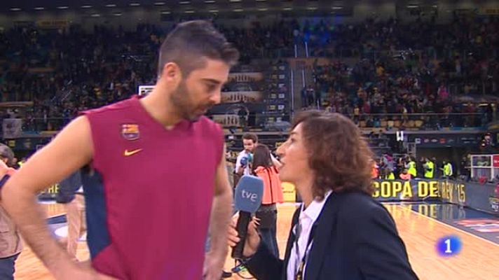 Telediario 1 - Navarro: "Hemos hecho un parcial increíble"