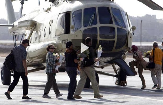  - Los turistas liberados en El Cairo