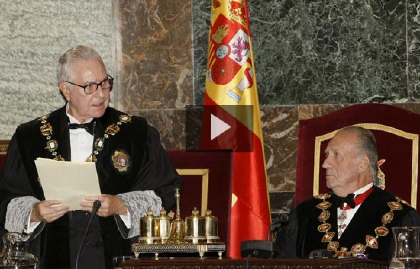 Discurso de Carlos Dívar con el que ha inaugurado el nuevo año judicial | Ver