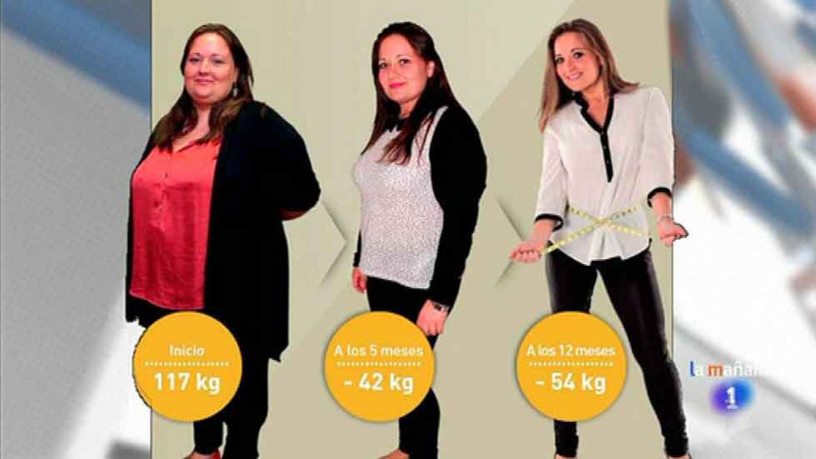 Tatiana: 54 kilos menos en 12 meses