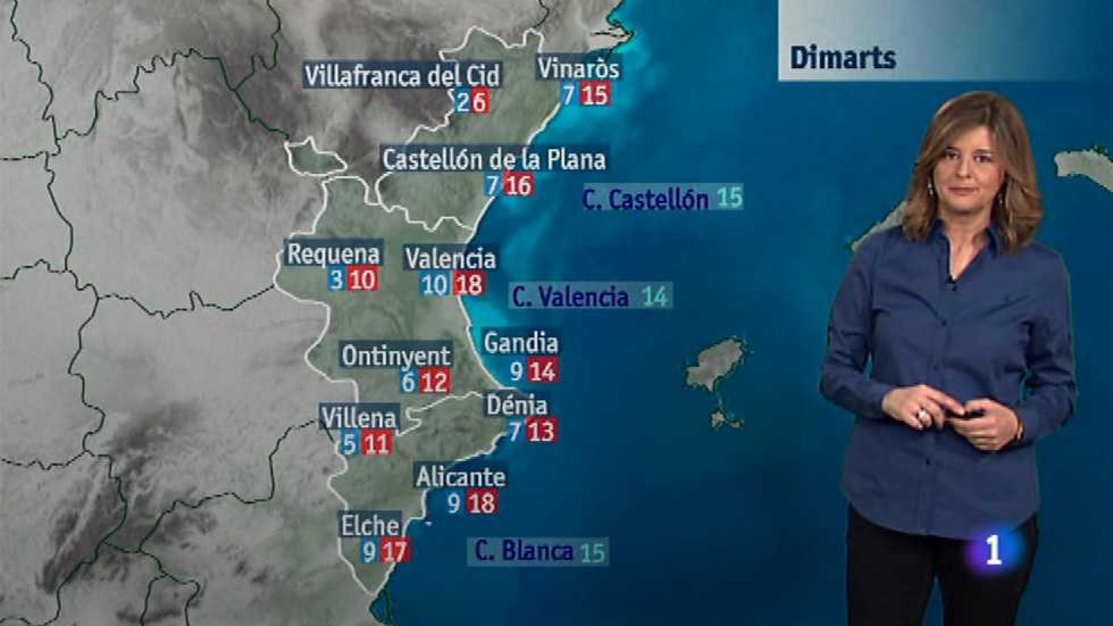 El tiempo en la Comunidad Valenciana - 23/02/15 | Ver