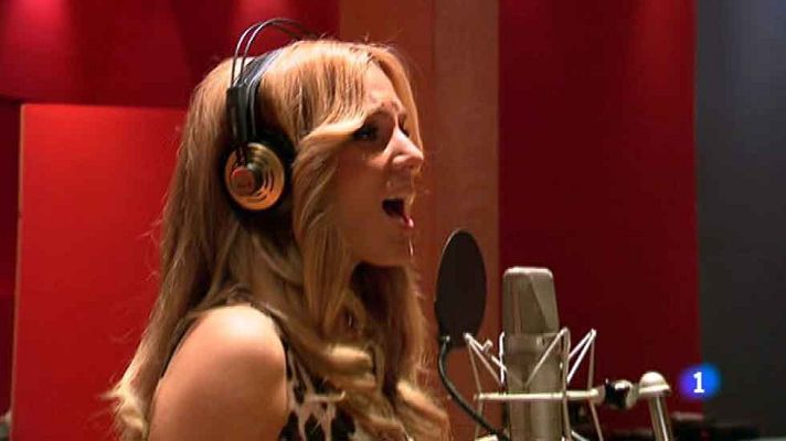 D Corazón - Edurne graba la canción de "La Cenicienta"