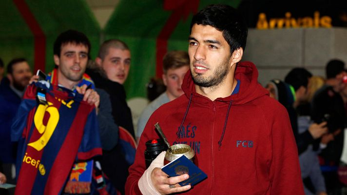 Telediario 1 - Suárez sobre el City: "Tienen mucho potencial adelante, pero menos atrás"